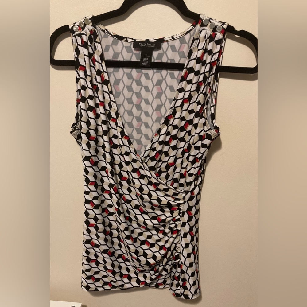 WHBM Sleeveless Blouse Size Small